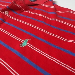 Polo Ralph Lauren Red Striped Short Sleeve Shirt